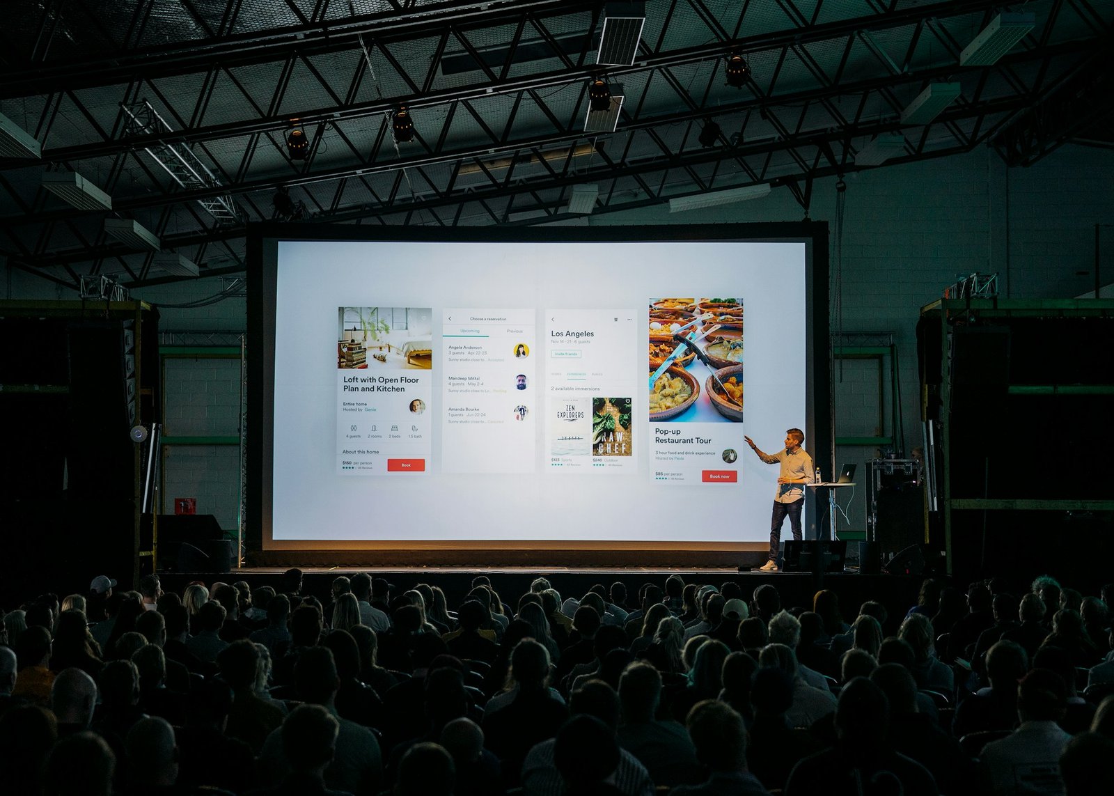 Launch event creators